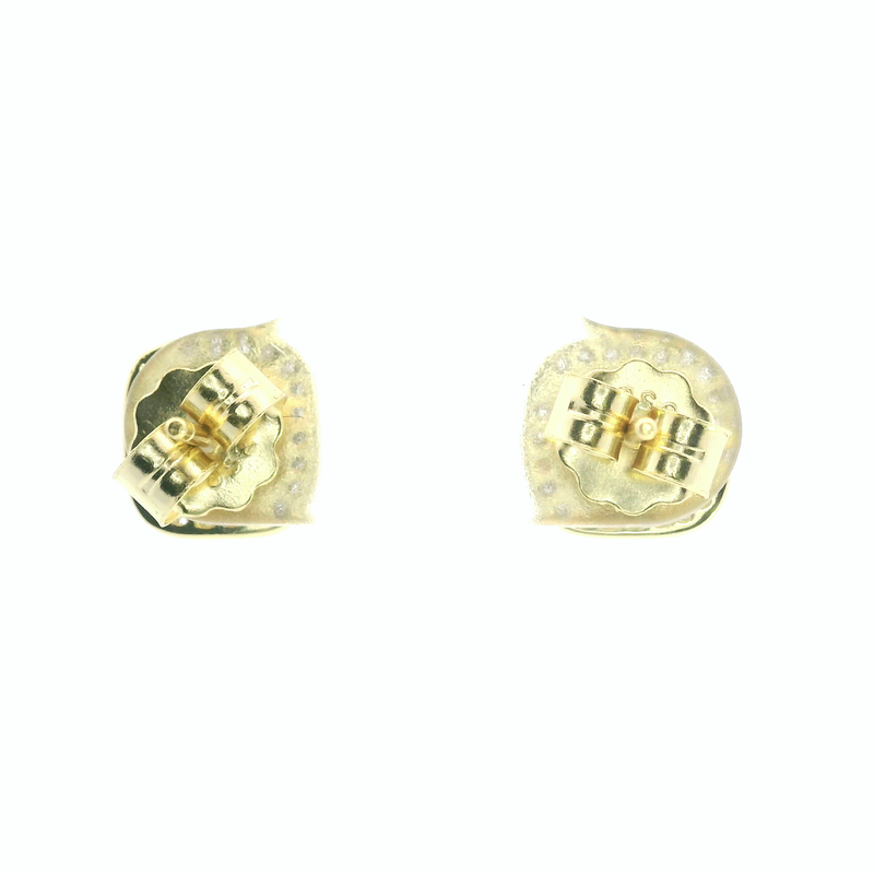 Gold Plated Gemstone Earrings