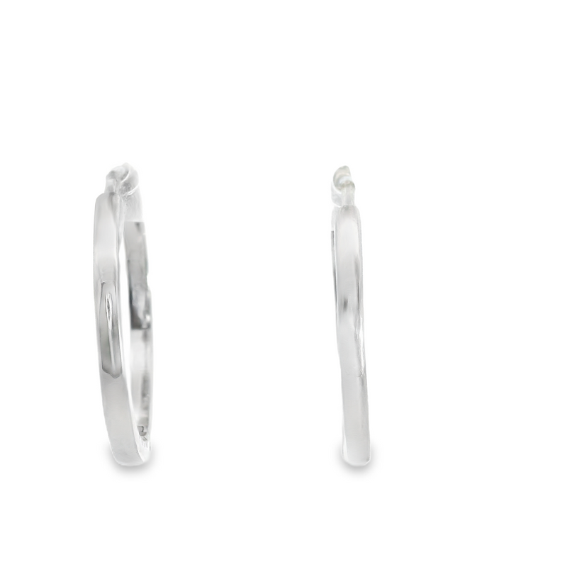 Sterling Silver  Hoop Earrings