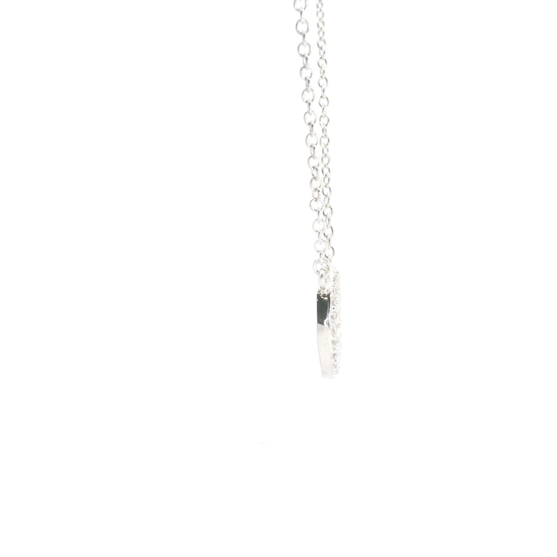 Sterling Silver CZ Necklace
