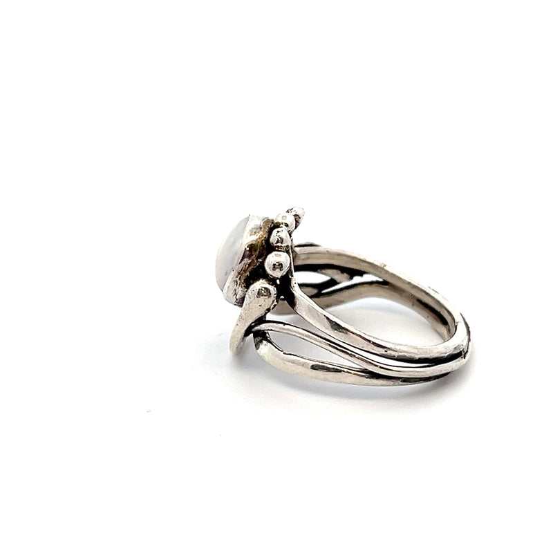 Sterling Silver Freshwater Pearl Ring