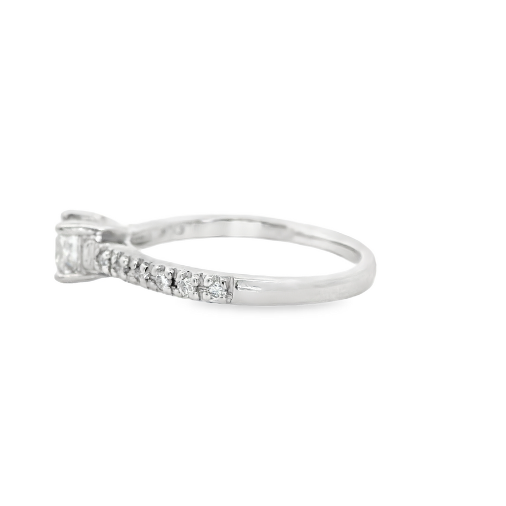 14K WG DIAMOND ENGAGEMENT RING