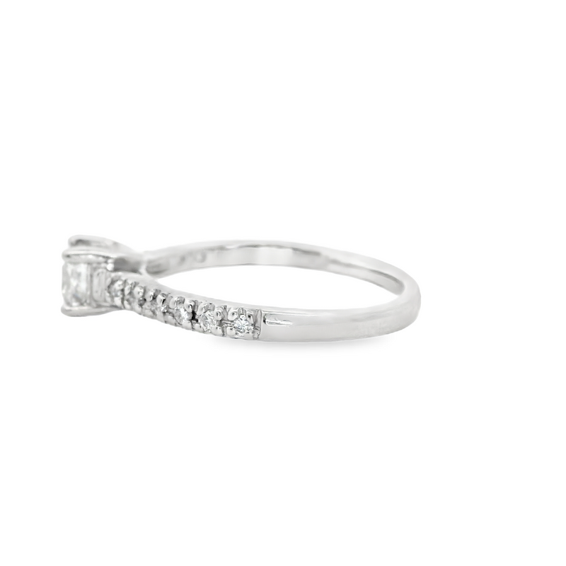 14K WG DIAMOND ENGAGEMENT RING