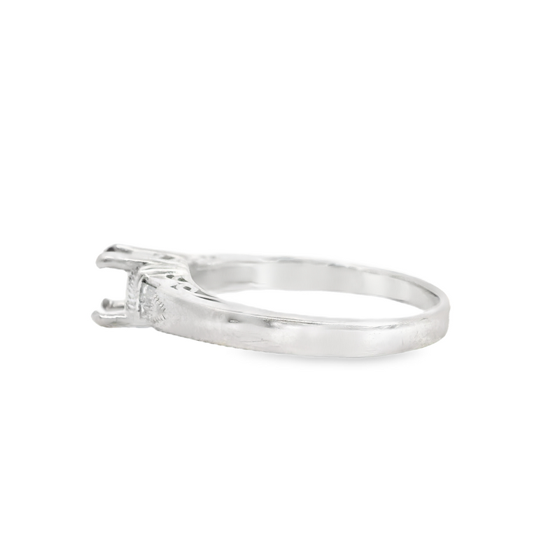 14K WG DIAMOND ENGAGEMENT RING