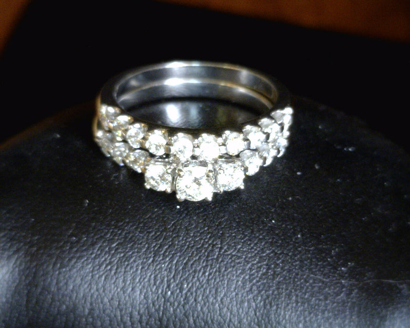 14K WG DIAMOND  BRIDAL SET