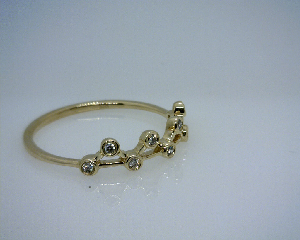 14K YG Diamond Ring