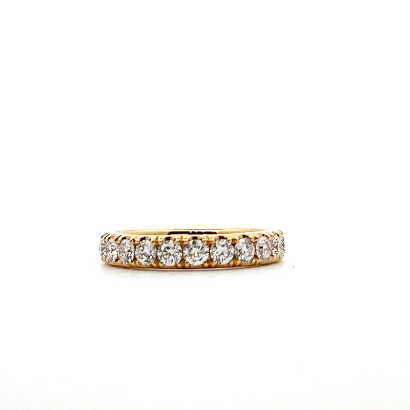 18K YG Diamond Band 0.96 CT TW