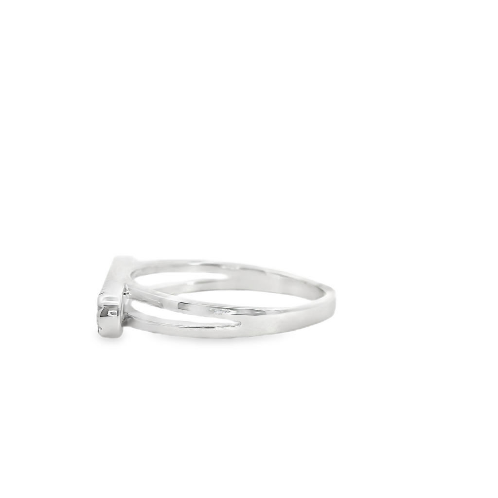 Sterling Silver CZ Ring Size 7