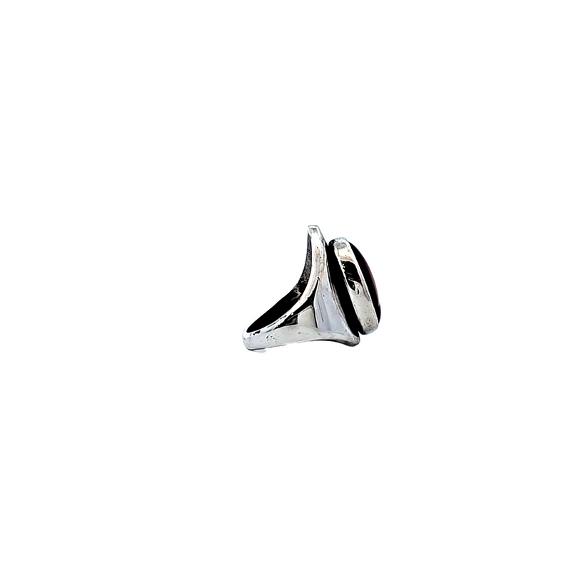 Sterling Silver Carnelian Ring