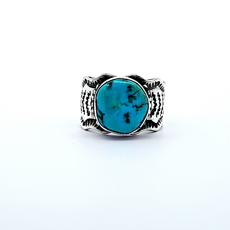 Sunshine Reeves Sterling Silver Turquoise Ring
