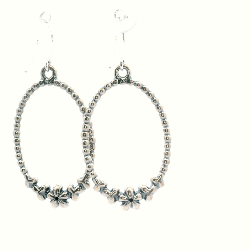 Pandora Floral Elegance Wanda's Garden Earrings