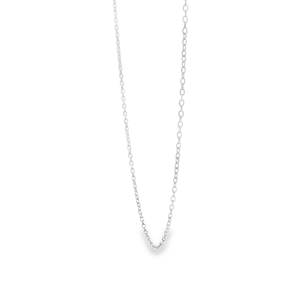 Sterling Silver Open Link Chain 16"