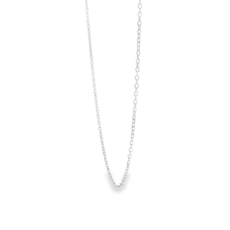 Sterling Silver Open Link Chain 16"