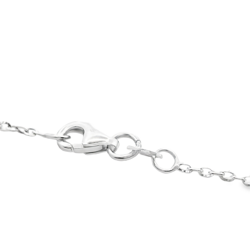 10K WG Diamond Cut Cable Chain 16"