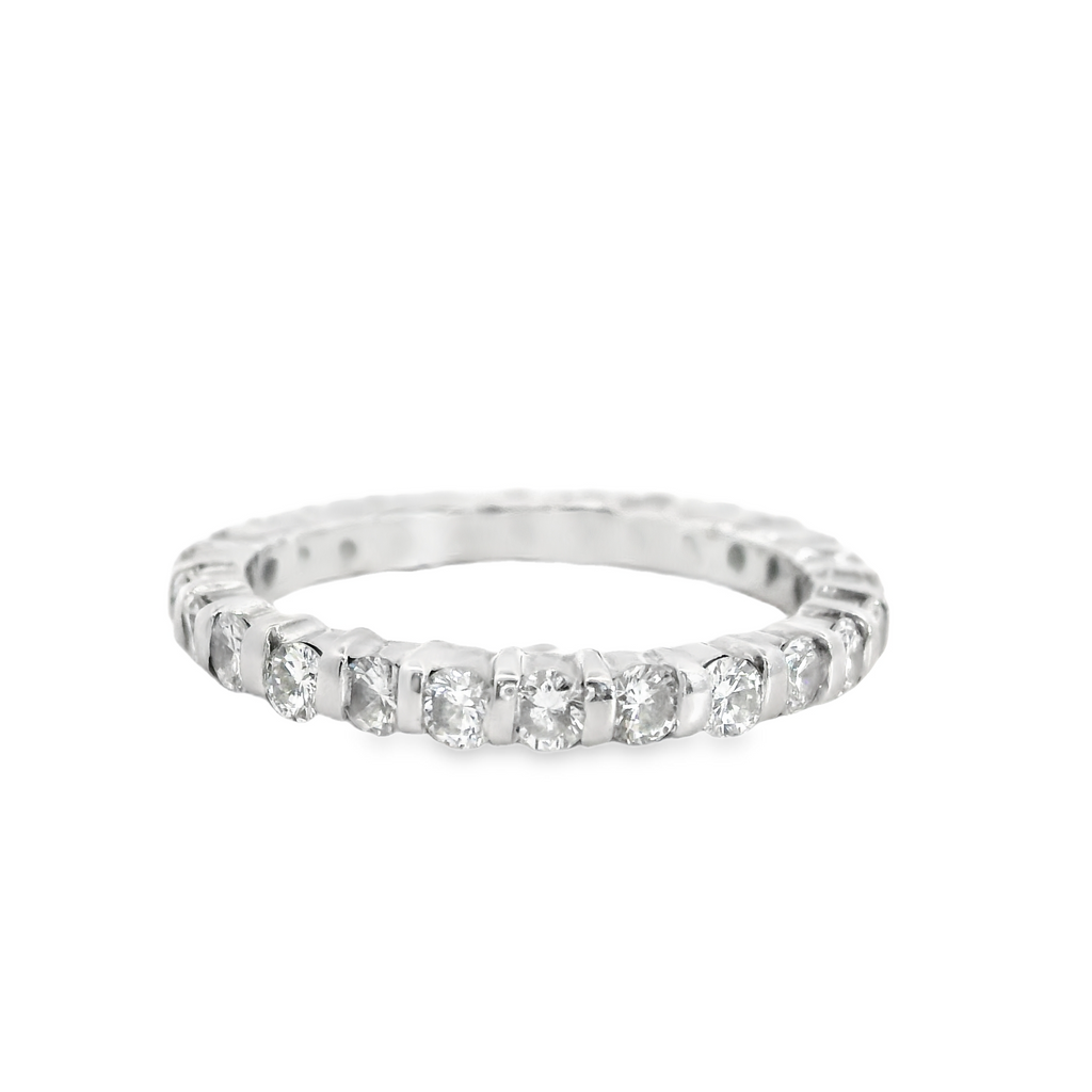 18K WG ETERNITY BAND