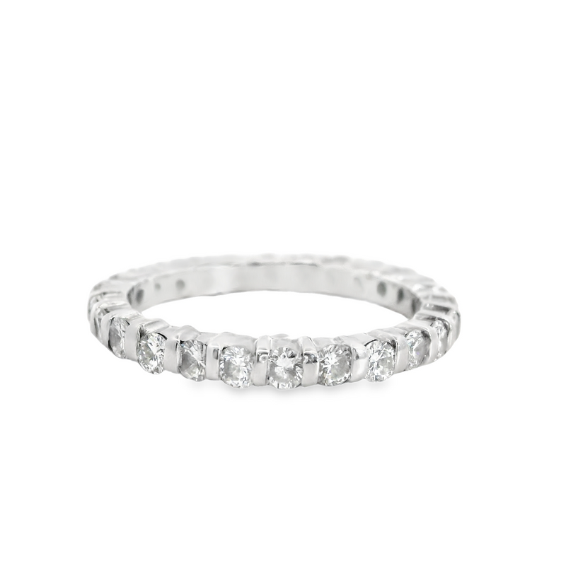 18K WG ETERNITY BAND