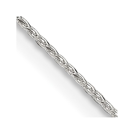 Sterling Silver .85mm Diamond-