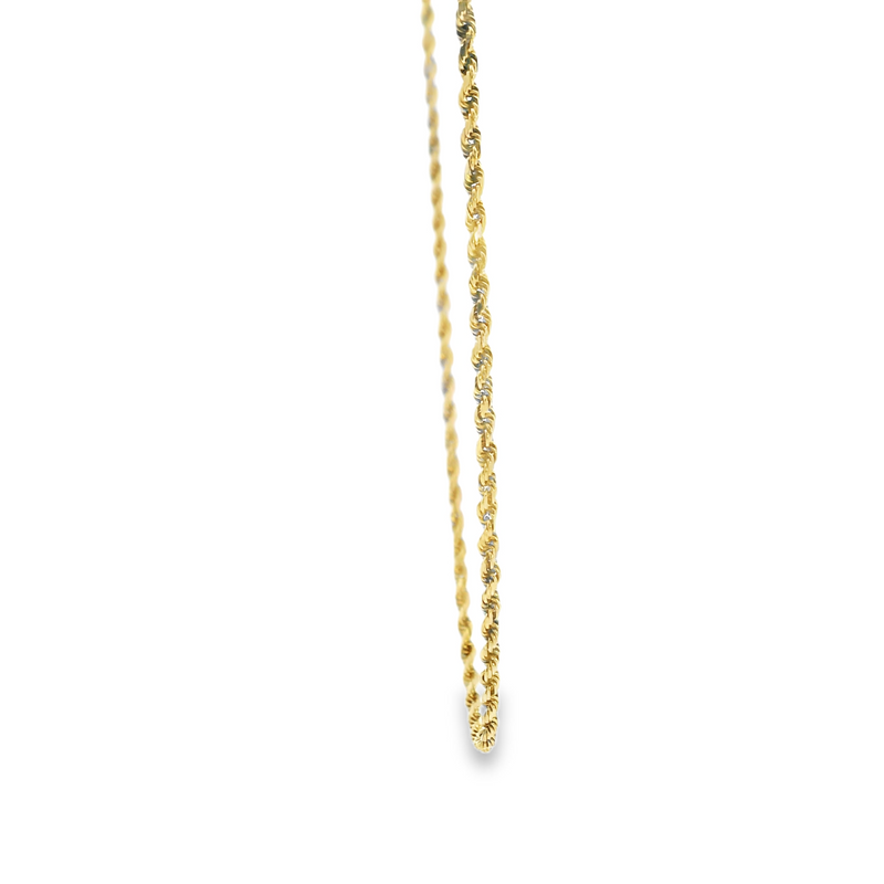 14K YG Rope Chain 20"