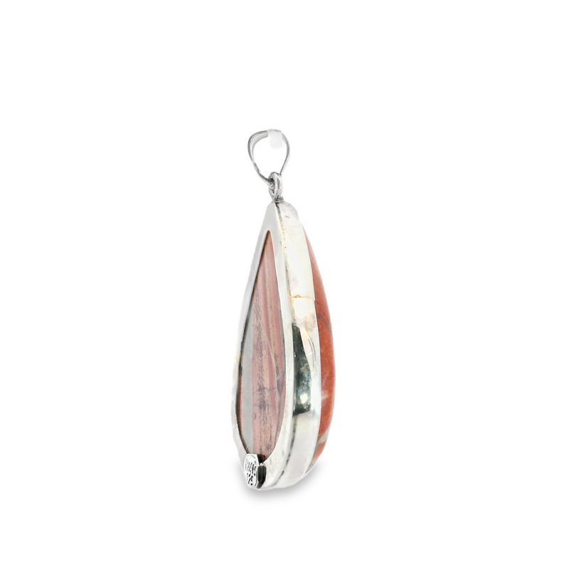 Sterling Silver Jasper Pendant