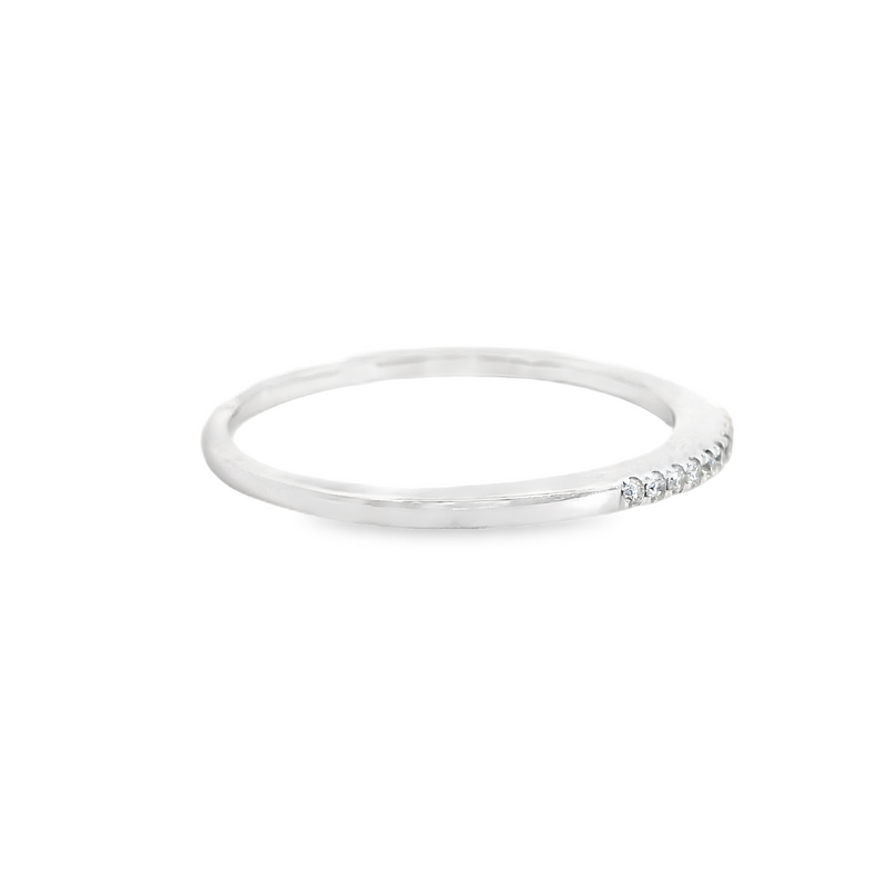 14K WG DIAMOND BAND