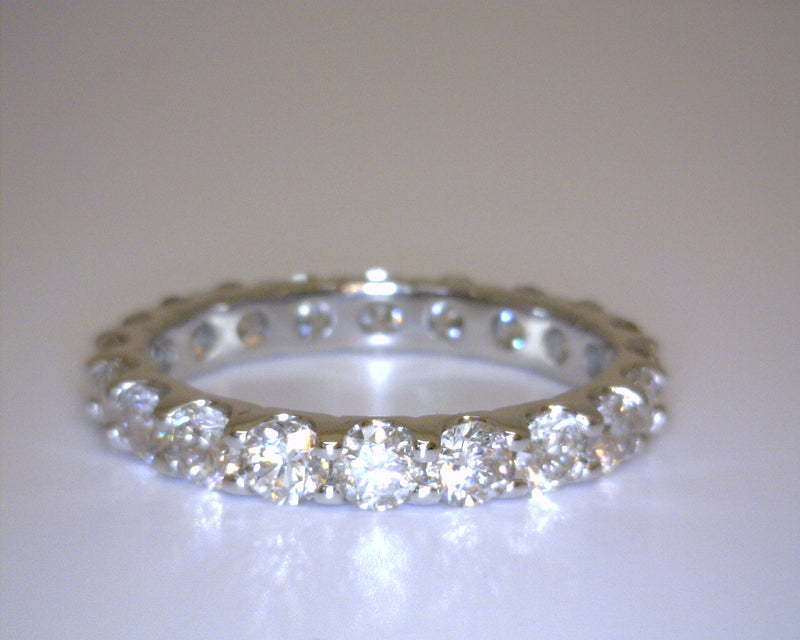 14K WG ETERNITY RING