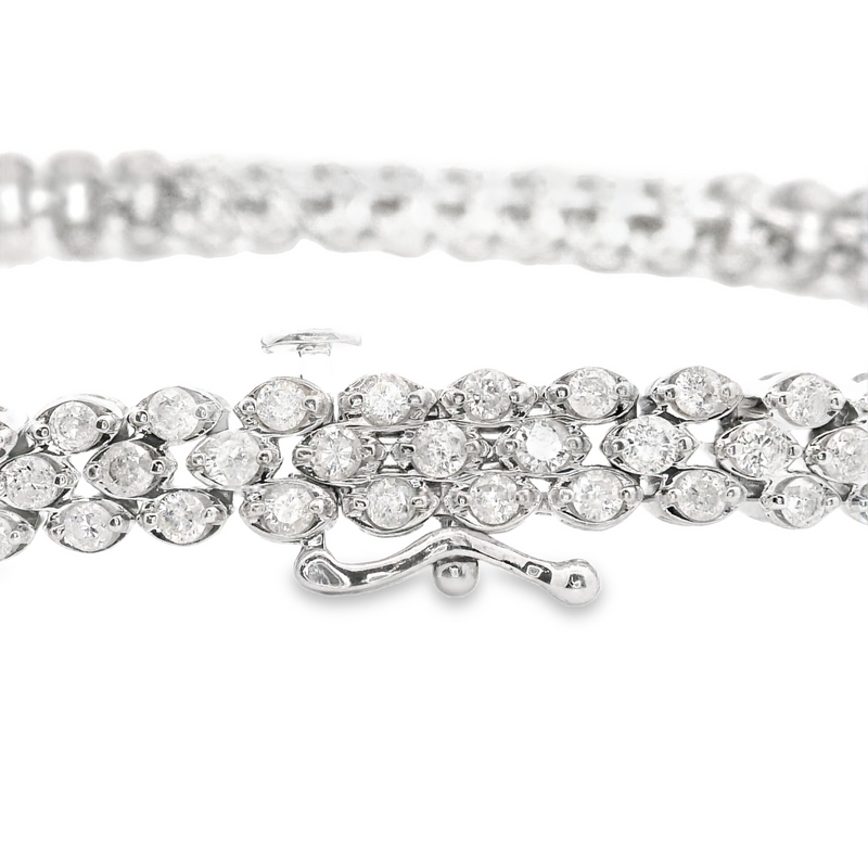 14K WG Diamond Tennis Bracelet
