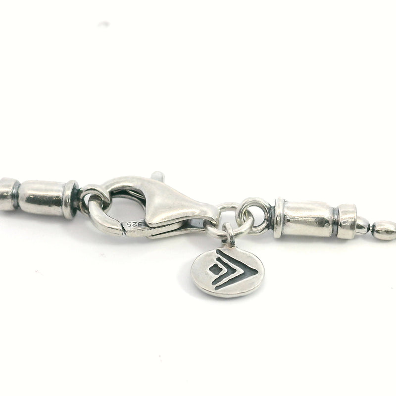 Sterling Silver 24" Beaded Silpada Chain