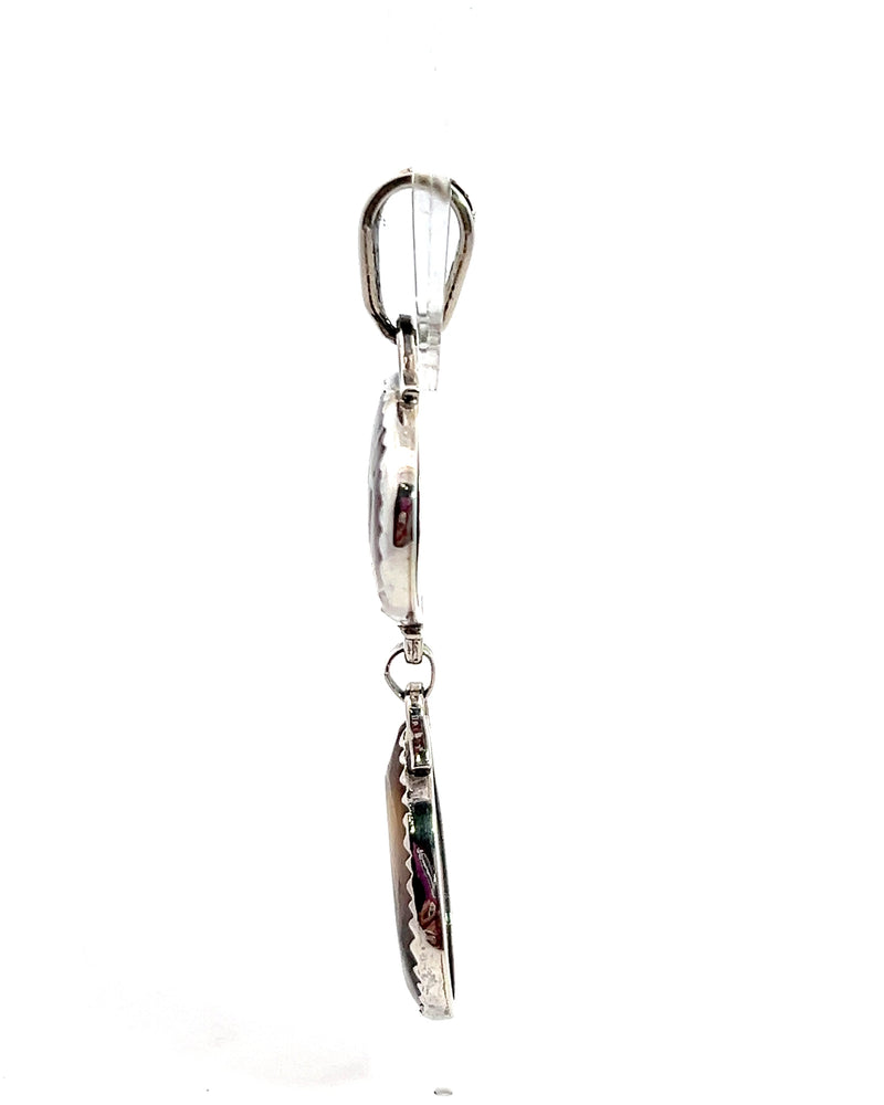 Sterling Silver Double Hanging