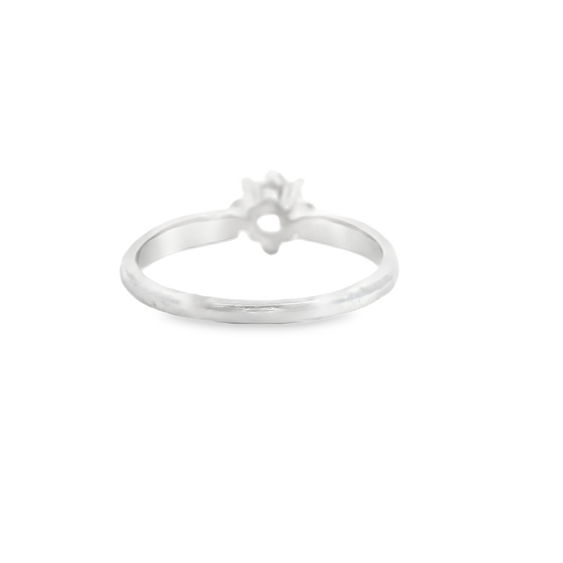 14K WG  DIAMOND ENGAGEMENT RING