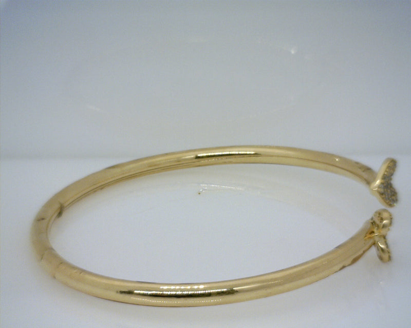 18K YELLOW GOLD DIAMOND BRACELET