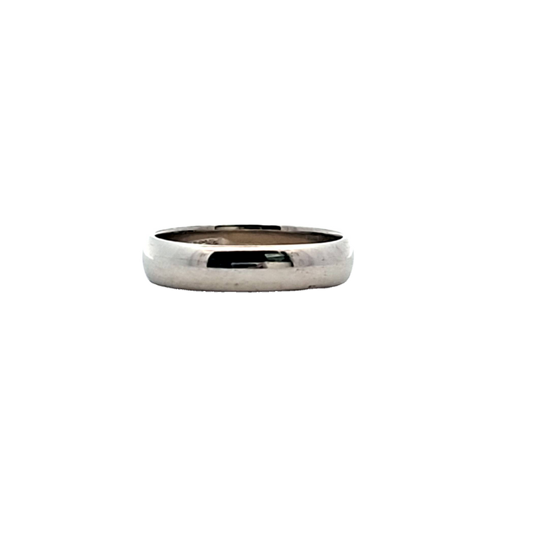 14K WG Wedding Band Size 5.75