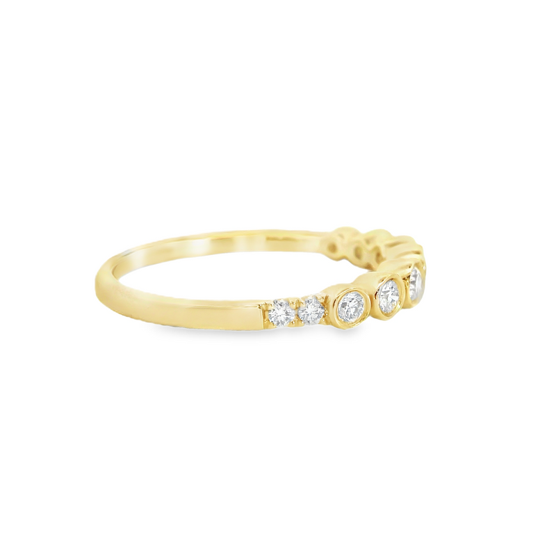 14K YG DAMOND RING