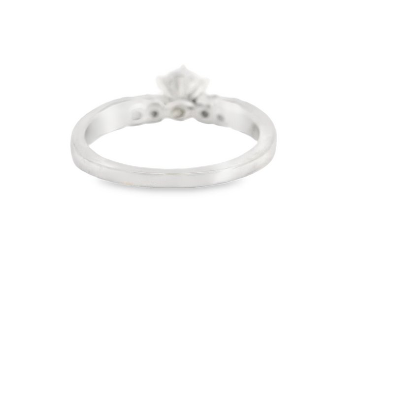 14K WG CLASSIC DIAMOND ENGAGEMENT RING