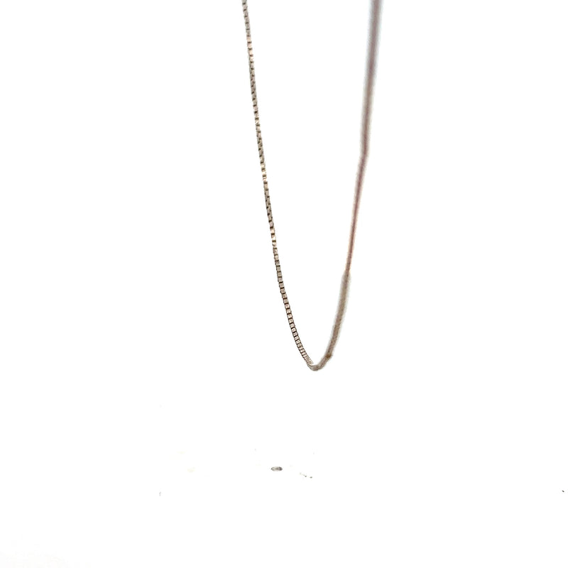 Sterling Silver Box Chain 24"