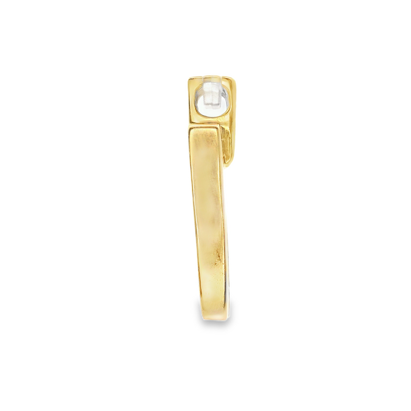 14K YG Ruby & Diamond Pendant