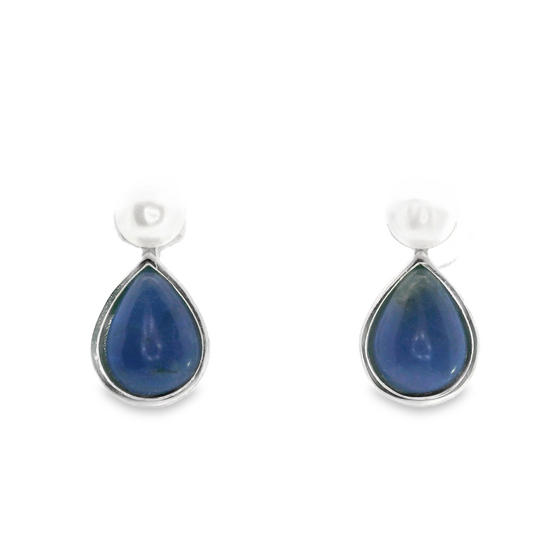 Sterling Silver Gemstone Earrings