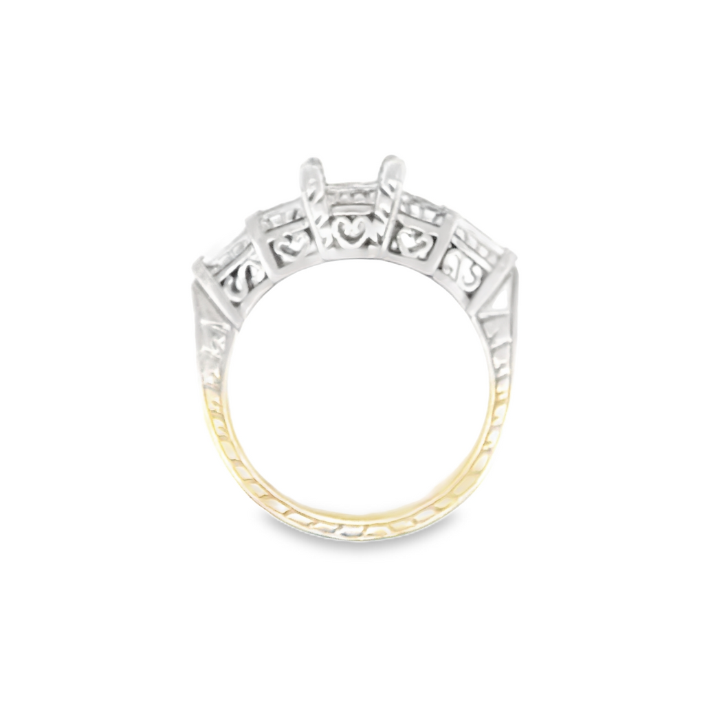 14K WG DIAMOND ENGAGEMENT RING