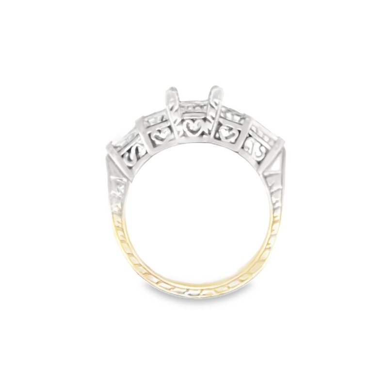 14K WG DIAMOND ENGAGEMENT RING