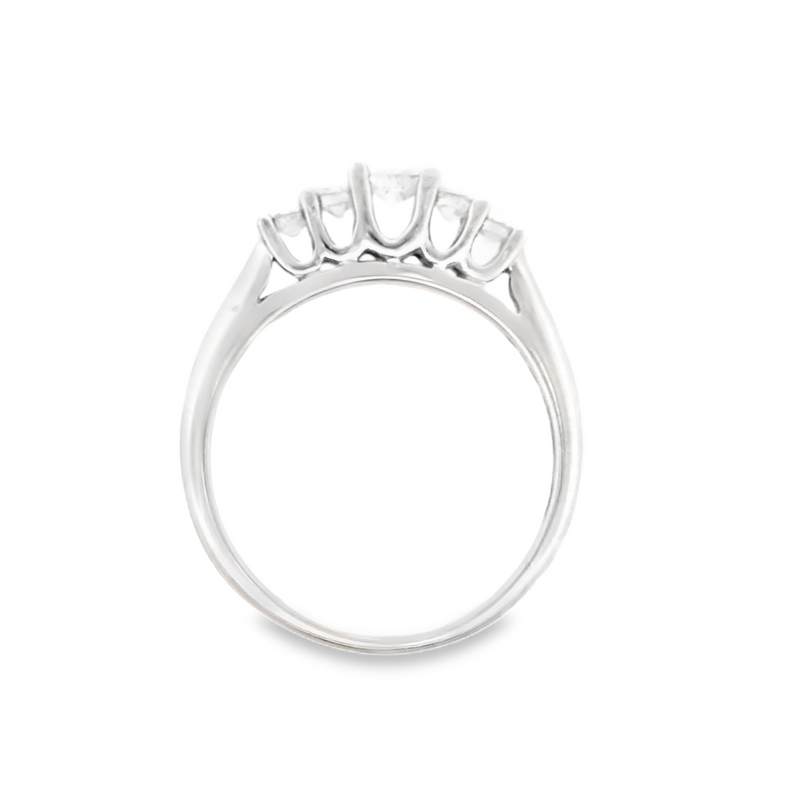 14K WG DIAMOND BAND