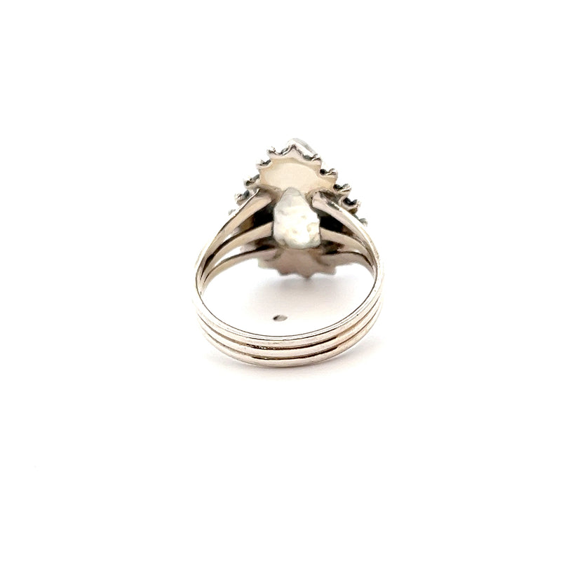 Sterling Silver Moonstone Ring