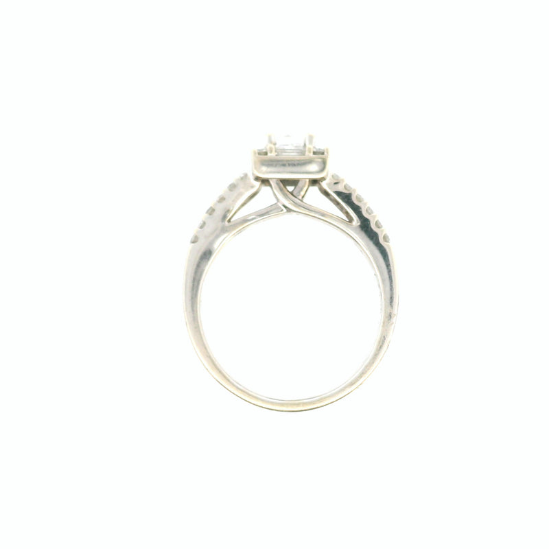 14K WG Diamond Ring
