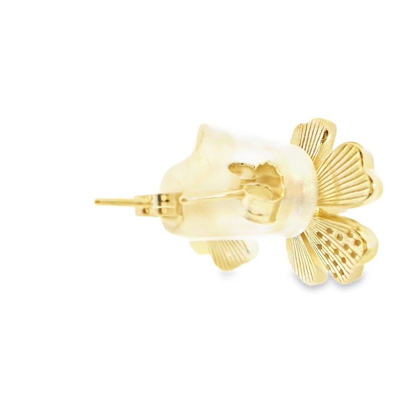 Gold Plated Gemstone Earrings