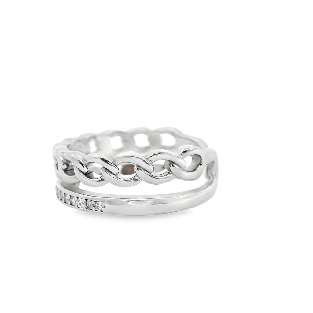Sterling Silver CZ Ring