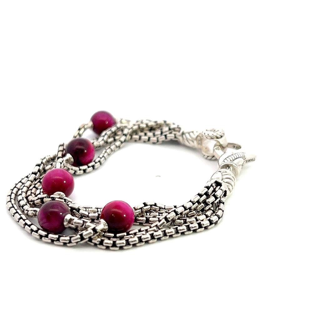 JAI by John Hardy Dyed Tiger Eye Bracelet