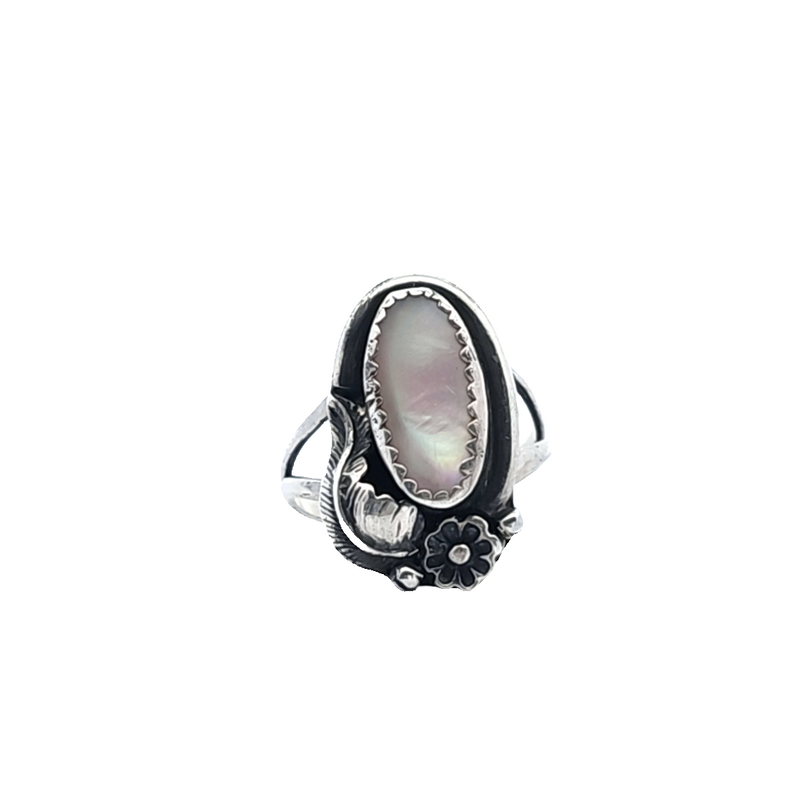 SS Moonstone Ring Size 5.5