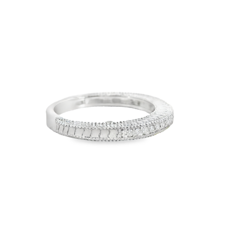 14K WG DIAMOND BAND
