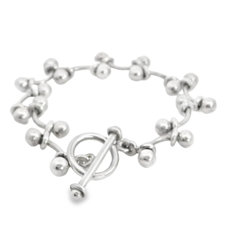 Silpada DNA Toggle Bracelet 7.5"