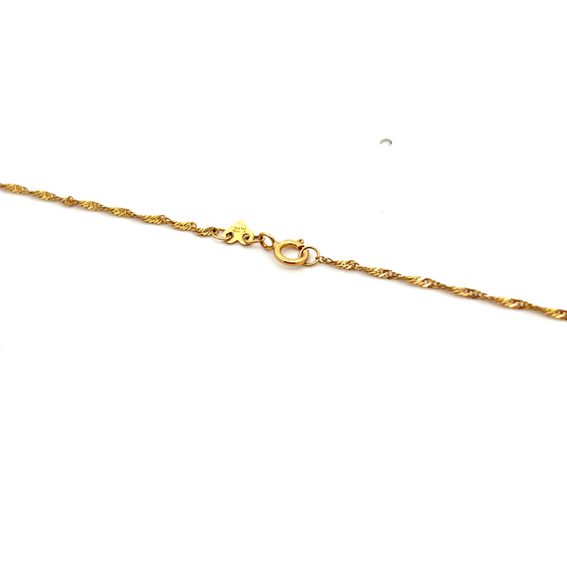 14K YG Loose Rope Chain