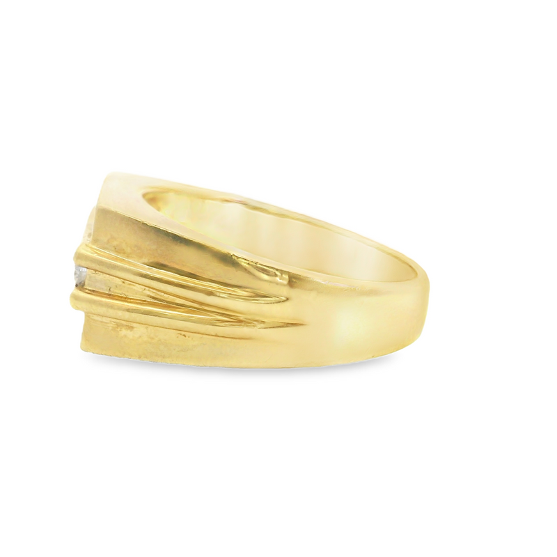 14K TT DIAMOND RING