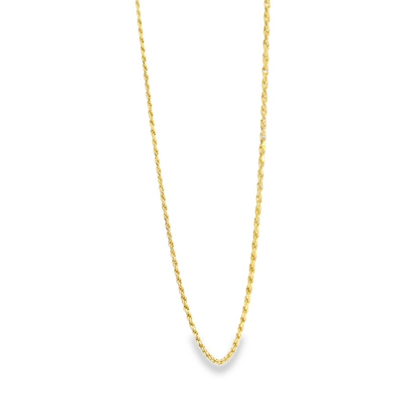 14K YG Rope Chain 20"