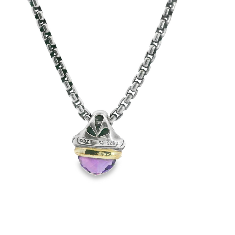 David Yurman Amethyst Necklace